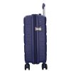 5901 kék háromrészes bőrönd szett