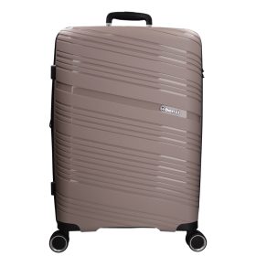 5904 szürke háromrészes bőrönd szett