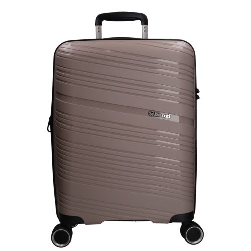 5904 szürke háromrészes bőrönd szett