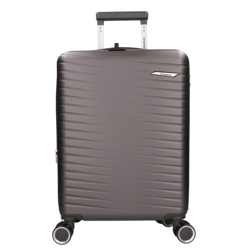 5909 barna három részes bőrönd szett