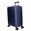 5909-50 kék S méretű bőrönd