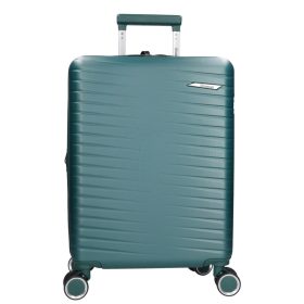 5909-50 zöld S méretű bőrönd