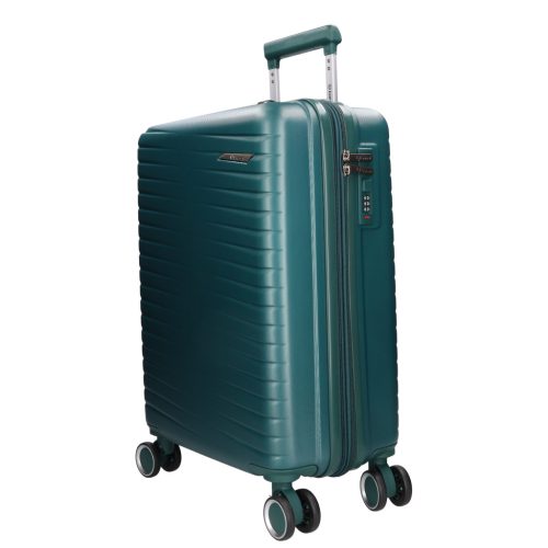 5909-50 zöld S méretű bőrönd