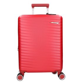 5909-50 piros S méretű bőrönd