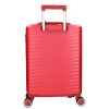 5909-50 piros S méretű bőrönd