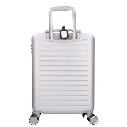 5910 szürke három részes bőrönd szett