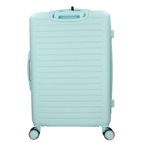 5910 zöld három részes bőrönd szett