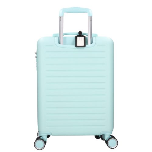 5910 zöld három részes bőrönd szett