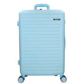 5910 világos kék három részes bőrönd szett
