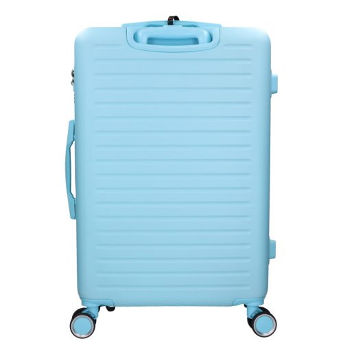 5910 világos kék három részes bőrönd szett