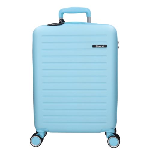 5910 világos kék három részes bőrönd szett