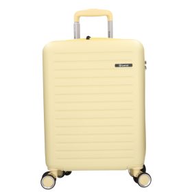 5910-50 sárga S méretű bőrönd