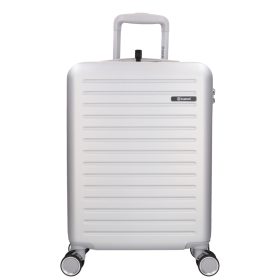 5910-50 szürke S méretű kabin bőrönd