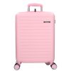 5910-50 rózsaszín S méretű kabin bőrönd