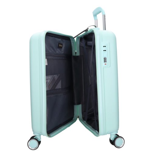 5910-50 zöld S méretű bőrönd 