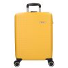 5908-50 sárga S méretű bőrönd