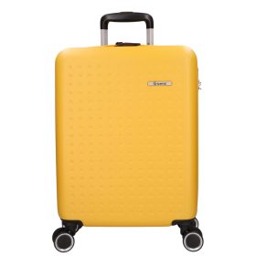 5908-50 sárga S méretű bőrönd