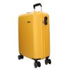 5908-50 sárga S méretű bőrönd