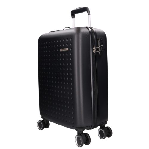 5908-50 fekete S méretű bőrönd