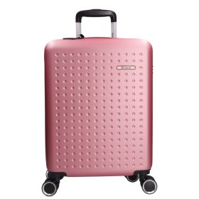 5908-50 rozé S méretű bőrönd