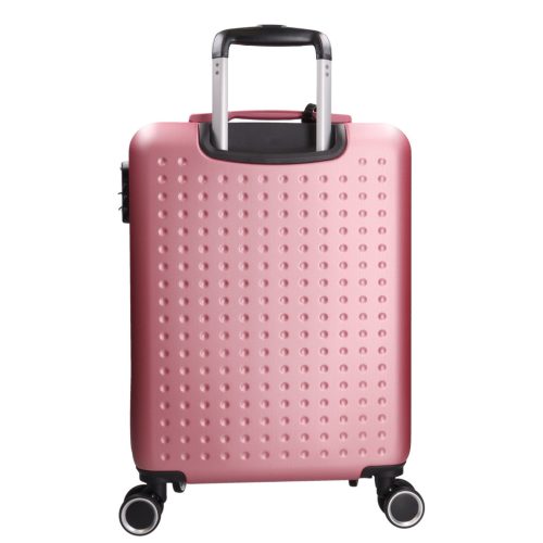 5908-50 rozé S méretű bőrönd