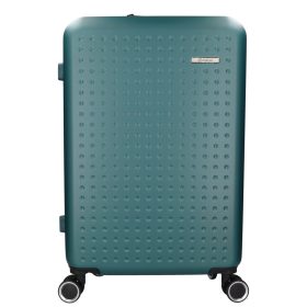 5908 zöld három részes bőrönd szett