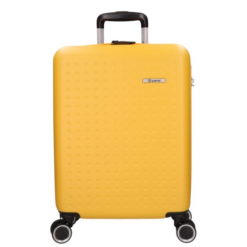 5908 sárga három részes bőrönd szett