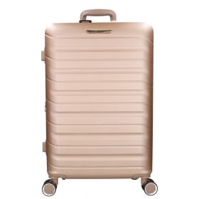 5907 arany három részes bőrönd szett