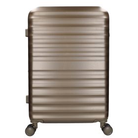 5906 barna három részes bőrönd szett