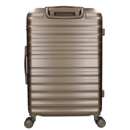 5906 barna három részes bőrönd szett