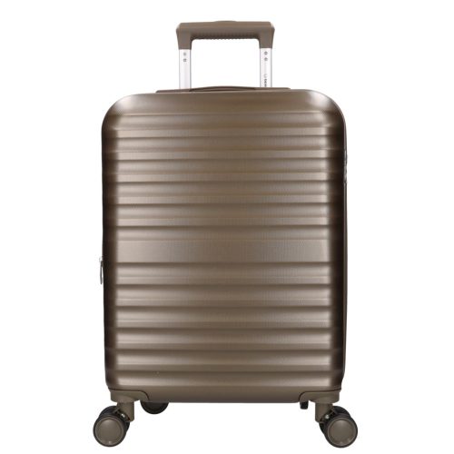 5906 barna három részes bőrönd szett