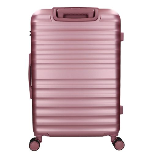 5906 rosé három részes bőrönd szett