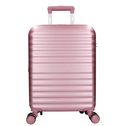 5906 rosé három részes bőrönd szett