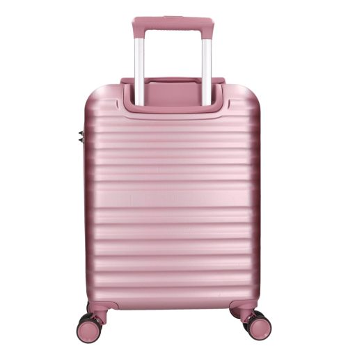 5906 rosé három részes bőrönd szett