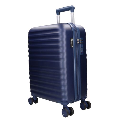 5906-50 kék S méretű bőrönd