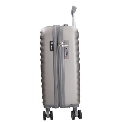 5906-50 szürke S méretű bőrönd