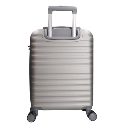 5906-50 szürke S méretű bőrönd