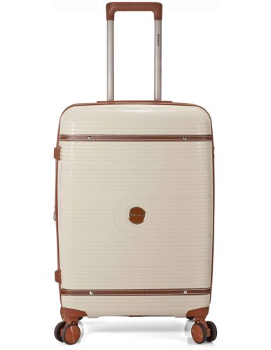 5900 bézs 4 részes bőrönd szett