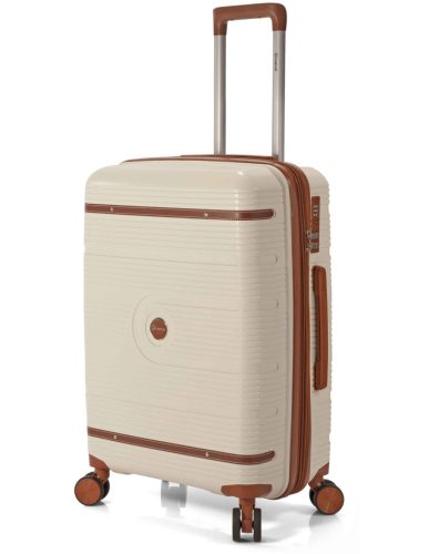 5900 bézs 4 részes bőrönd szett