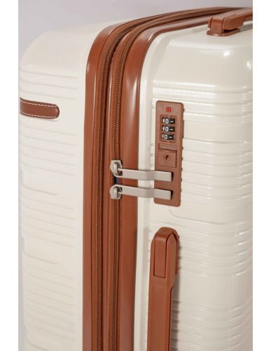 5900 bézs 4 részes bőrönd szett