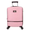 5886-50 pink S méretű bőrönd
