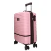 5886-50 pink S méretű bőrönd