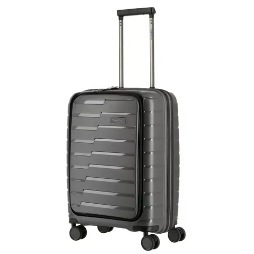 Air Base S antracit laptoptartós kabinbőrönd