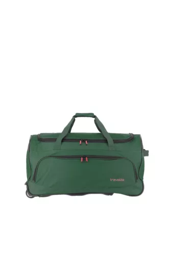 96277-86 Basics Fresh zöld 71cm nagy méretű gurulós utazótáska 