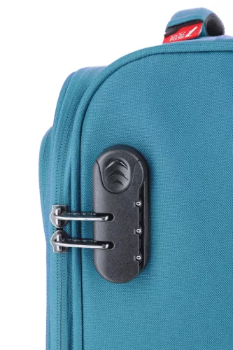 90237-23 Cabin türkizkék 2 kerekű kabinbőrönd 