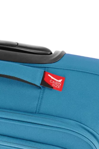 90237-23 Cabin türkizkék 2 kerekű kabinbőrönd 