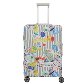 Bőröndhuzat M közepes méretű multi color