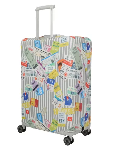 Bőröndhuzat L nagy méretű bőröndre multi color