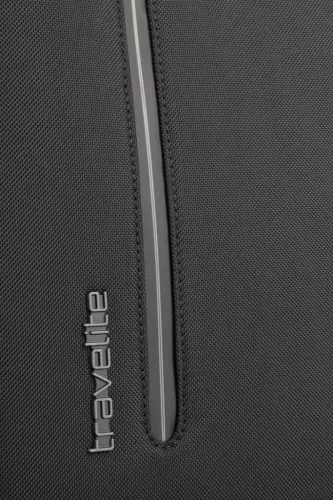 Crosslite S 2w két kerekű bővíthető kabinbőrönd fekete