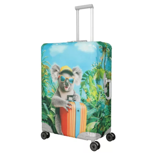 Bőröndhuzat L nagy méretű bőröndre koala
